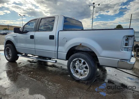 2008 Ford F150 Supercrew из США, поврежденный, VIN 1FTPW14V38FB20375